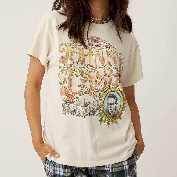 Daydreamer Tops - *LAST ONE LEFT* Daydreamer Johnny Cash Tour Tee